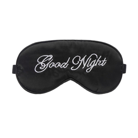 Masque de Sommeil Noir <br> "Good Night" - Sommeil-optimal®