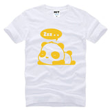 Panda Zzz Sleeping Bubble Cartoon Creative Mens Men T Shirt T-shirt 2016 New Short Sleeve O Neck Cotton Casual Tshirt Tee - Sommeil-optimal®