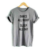 T-shirt Sommeil <br> Dance all night - Sommeil-optimal®