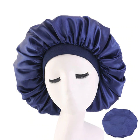 Bonnet de Nuit Bleu Marine Pour Femme