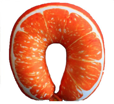 Coussin de Voyage <br> Fruit Orange - Sommeil-optimal®